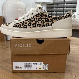 Vionic Animal Print Casual Sneakers